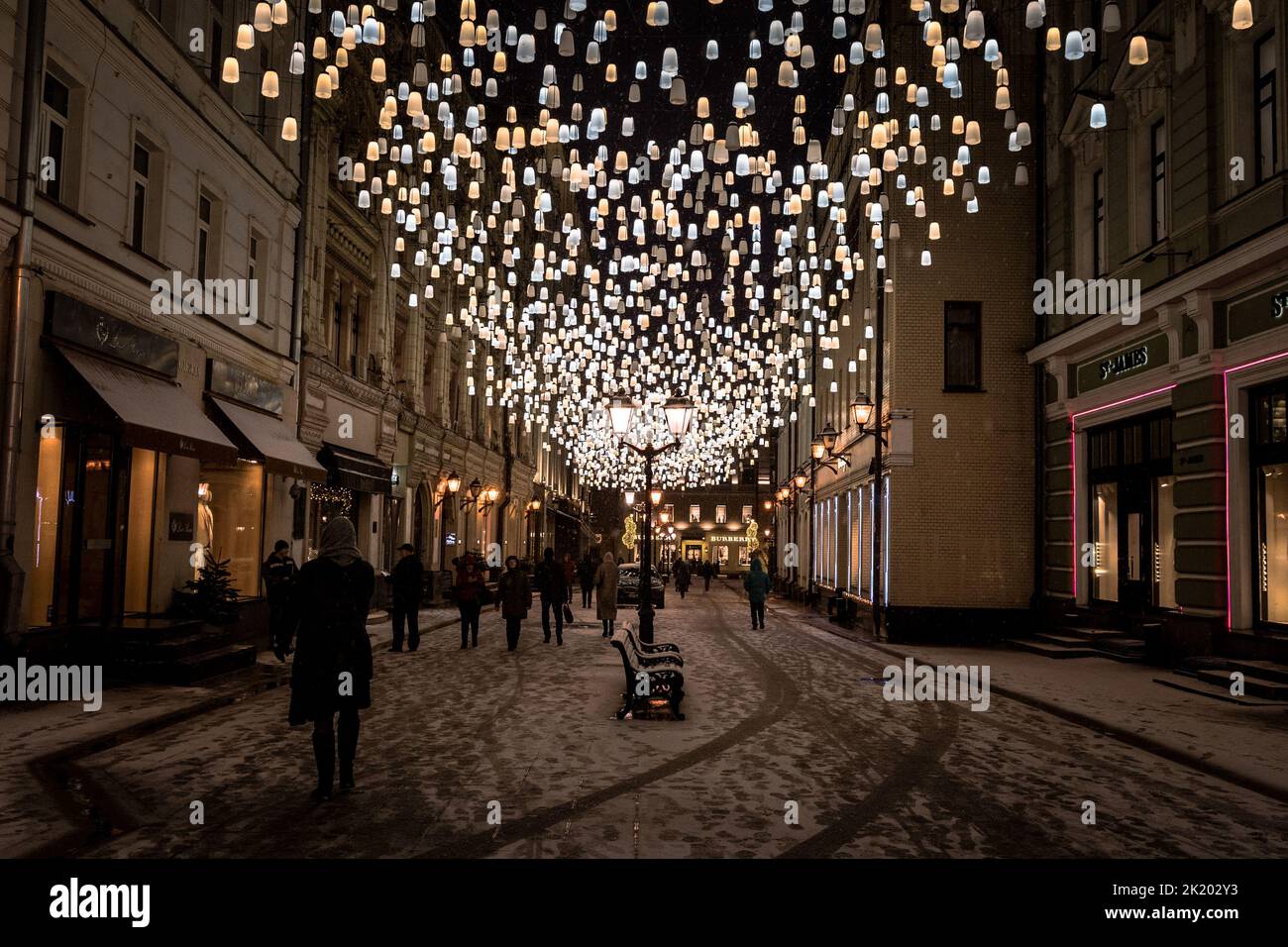 Shopping street in moscow hires stock photography and images Alamy