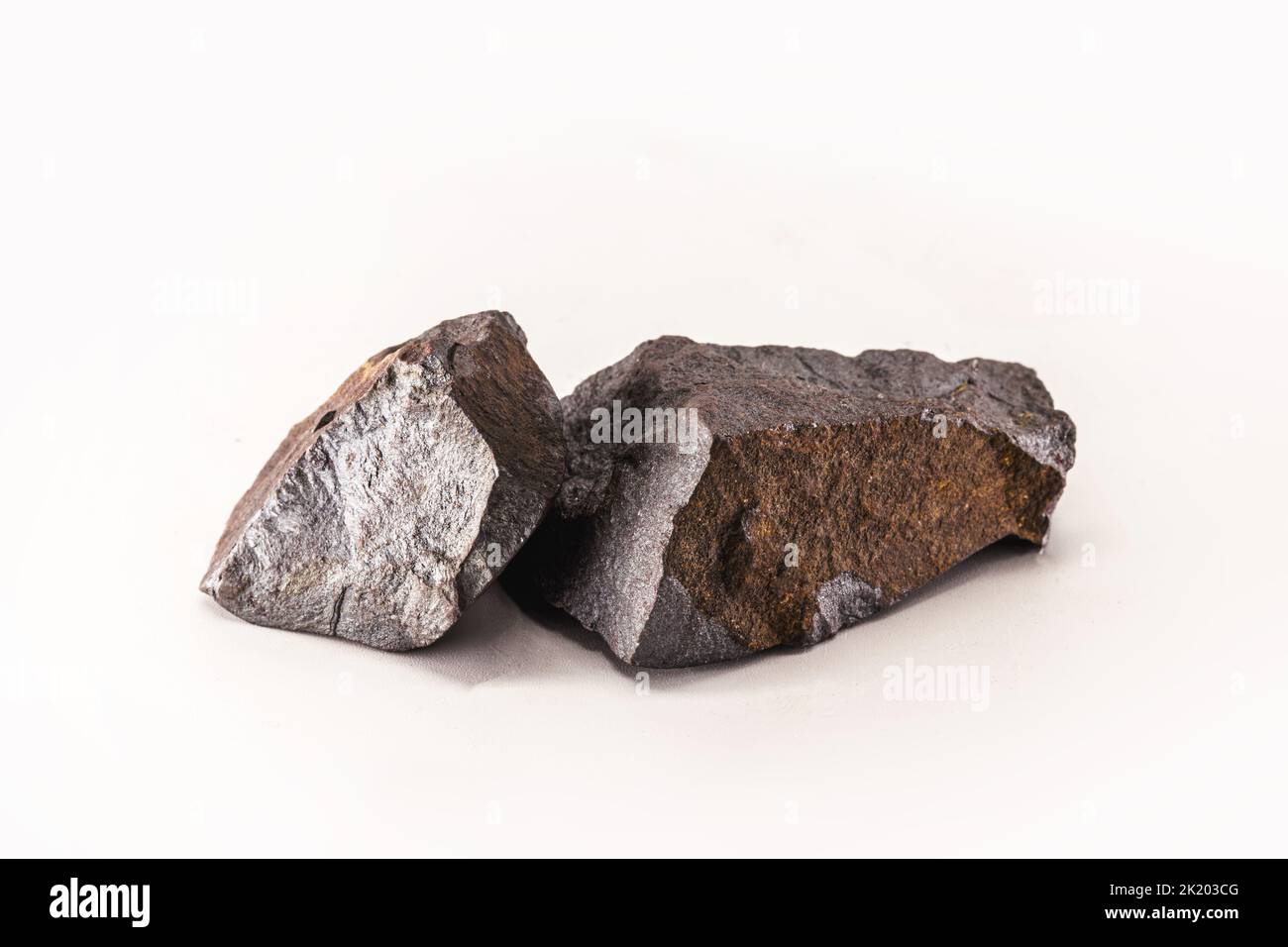 iron ore, rocks from which metallic iron can be obtained, iron