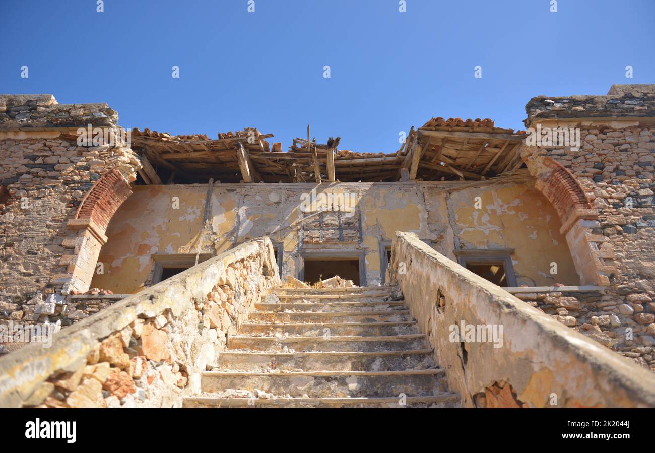 Dilapidation for the nation - prison edition Stock Photo