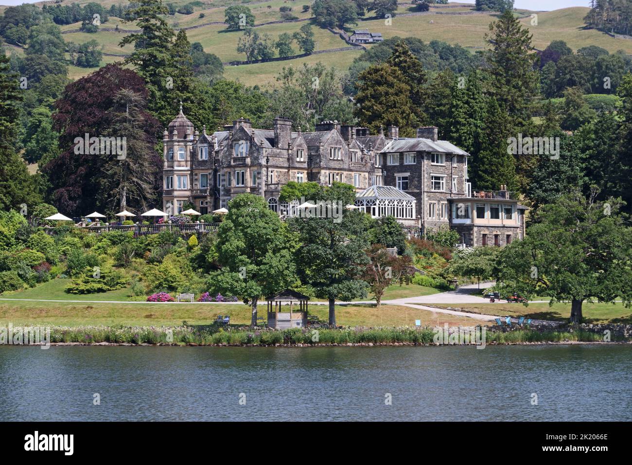 The Langdale Chase Hotel, Windermere Stock Photo