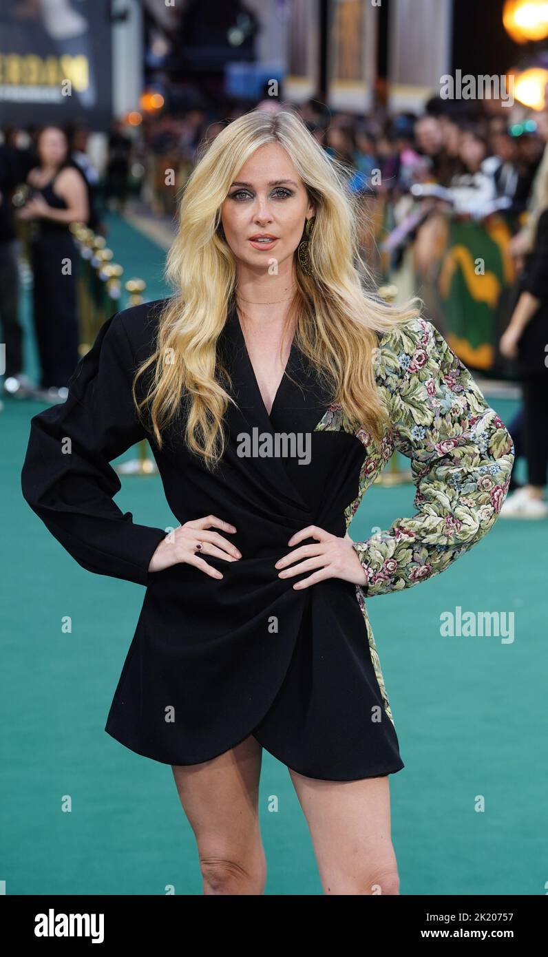 Diana Vickers attends the European premiere of Amsterdam at the Odeon Luxe Leicester Square, London. Picture date: Wednesday September 21, 2022. Stock Photo