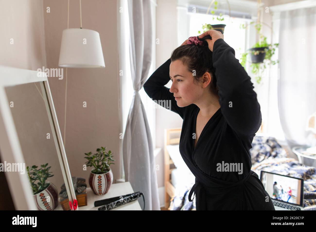 Daily routine activities hi-res stock photography and images - Alamy
