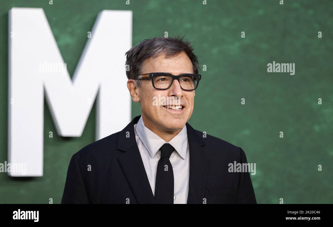 Director David O. Russell attends the European premiere of the film 'Amsterdam', in London, Britain September 21, 2022. REUTERS/Tom Nicholson Stock Photo