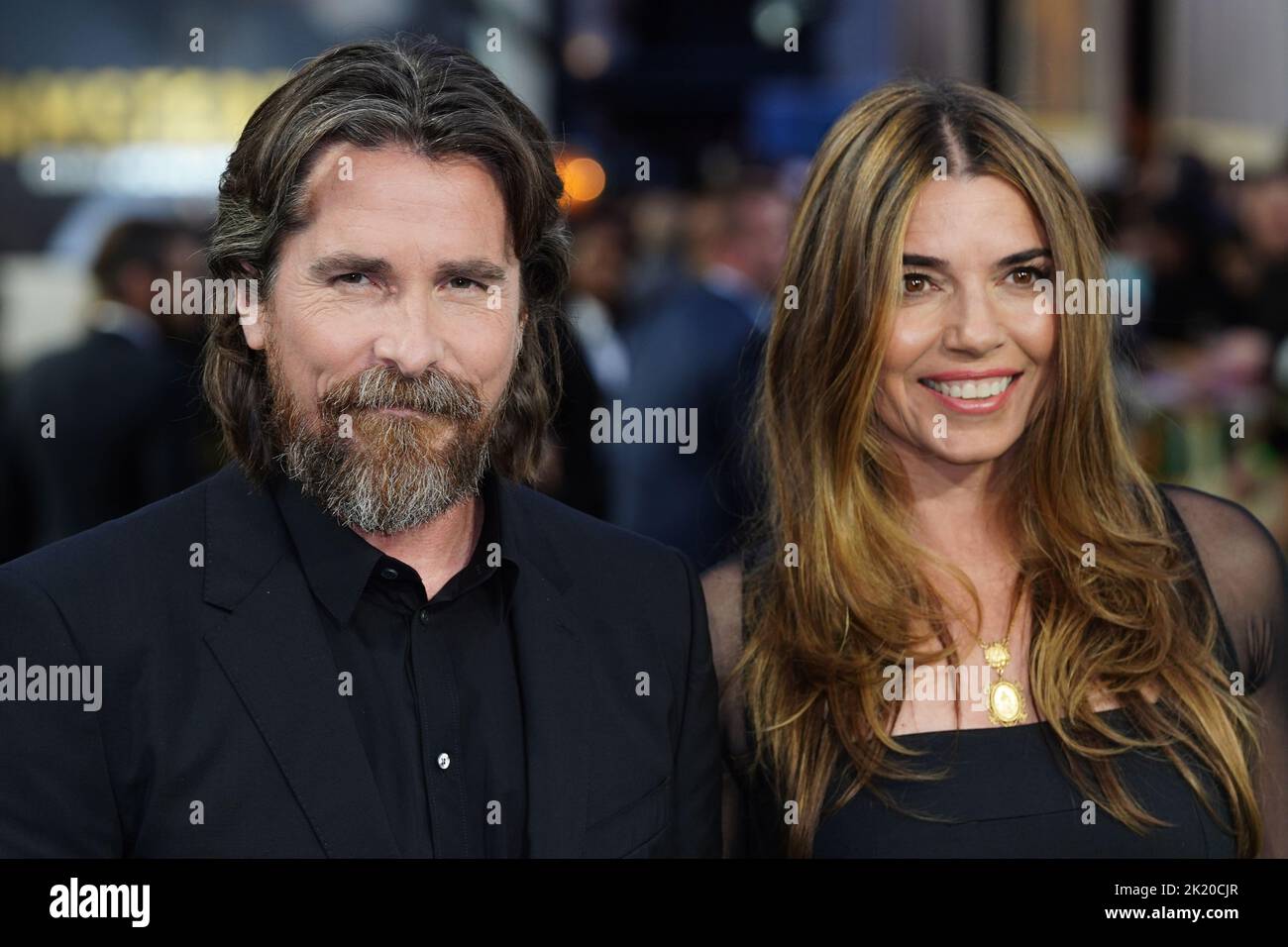 Christian Bale attends the European premiere of Amsterdam at the Odeon Luxe Leicester Square, London. Picture date: Wednesday September 21, 2022. Stock Photo