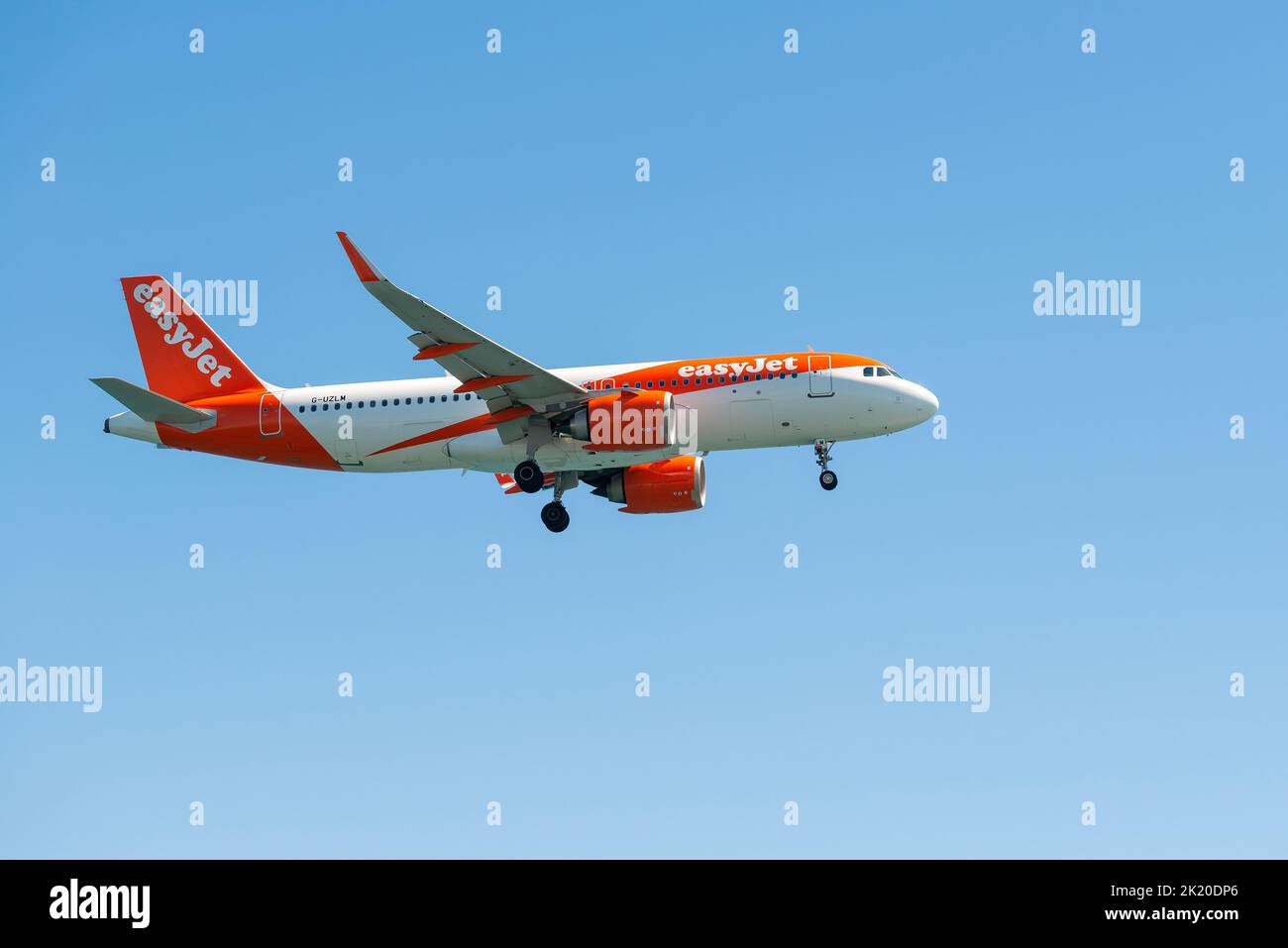 Larnaca, Cyprus September 10, 2022 Airbus A320251N of EasyJet