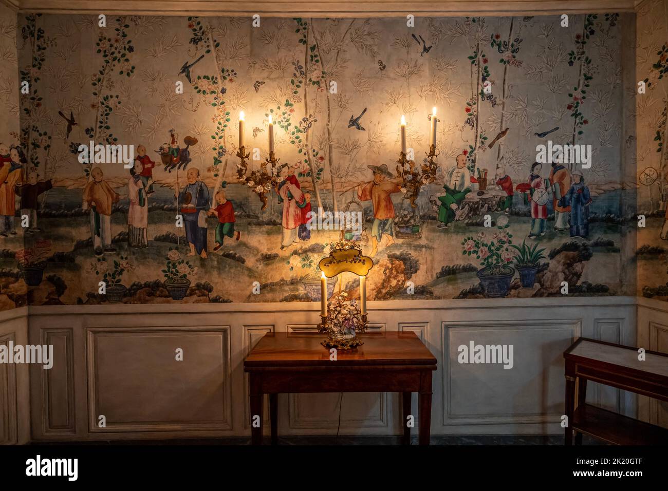 Hotel de la Marine. View of the golden Stock Photo Alamy