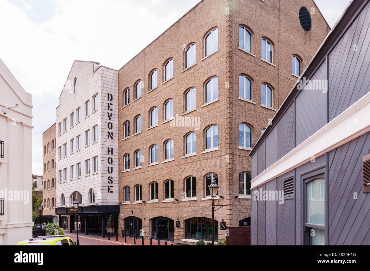 St Katharine’s way now features offices, public and private housing