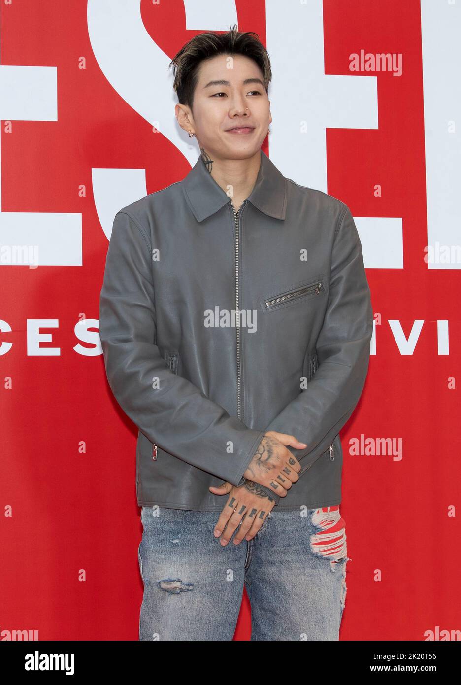Seoul, South Korea. 21st Sep, 2022. South Korean rapper Jay Park ...
