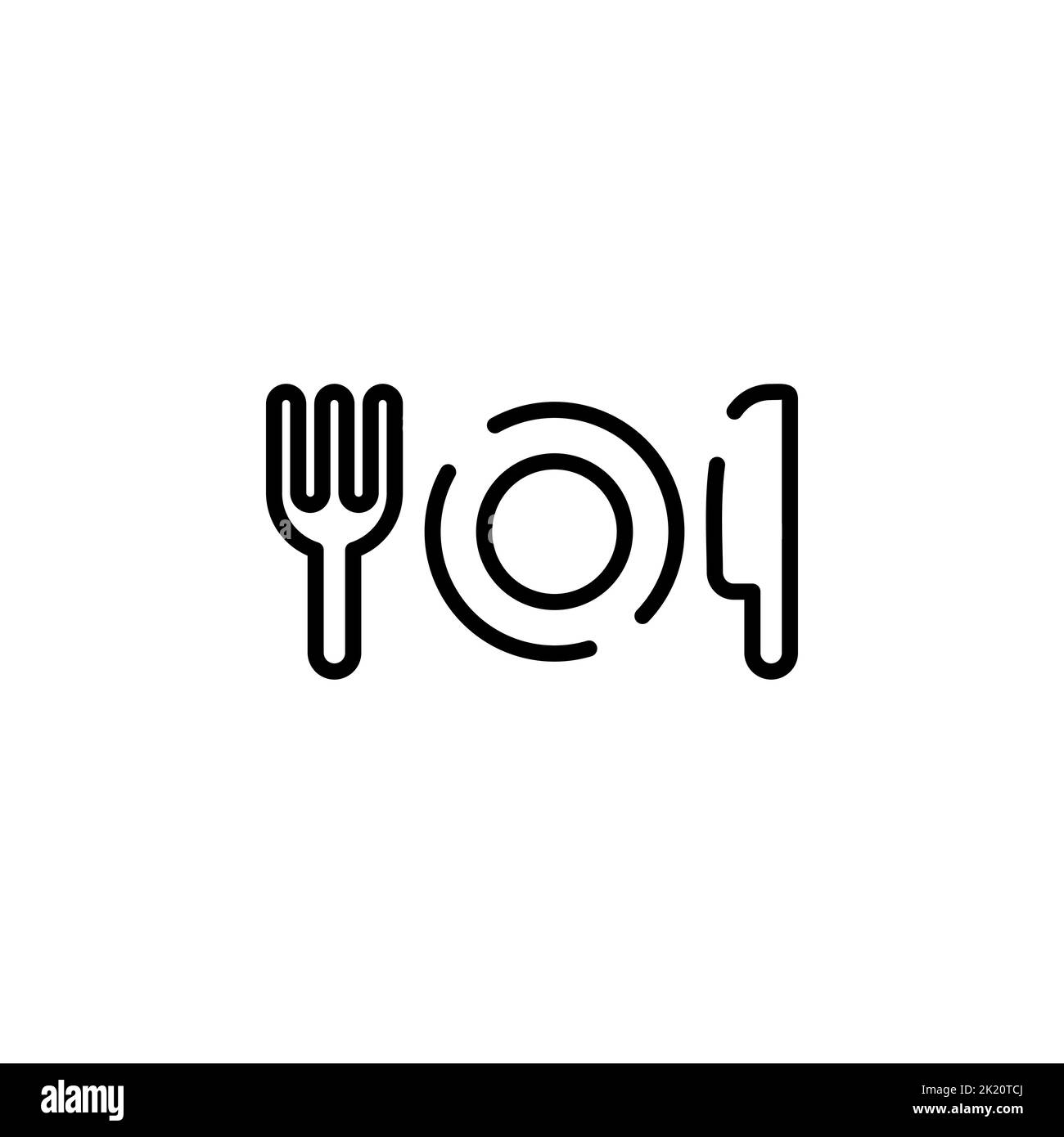 Restaurant, Food, Kitchen icon design concept Stock Vector Image & Art ...