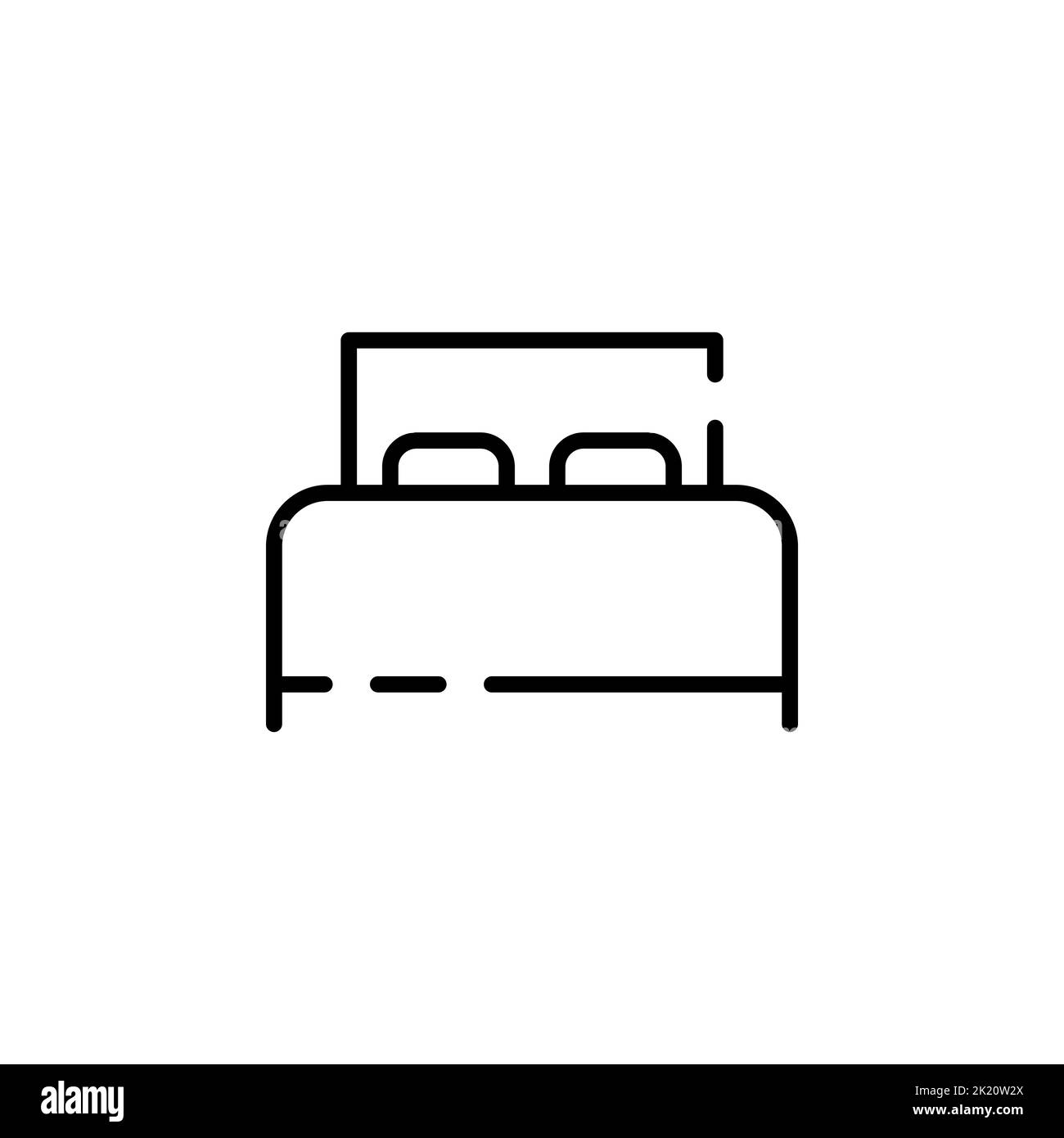 Bed, Bedroom icon design concept Stock Vector Image & Art - Alamy