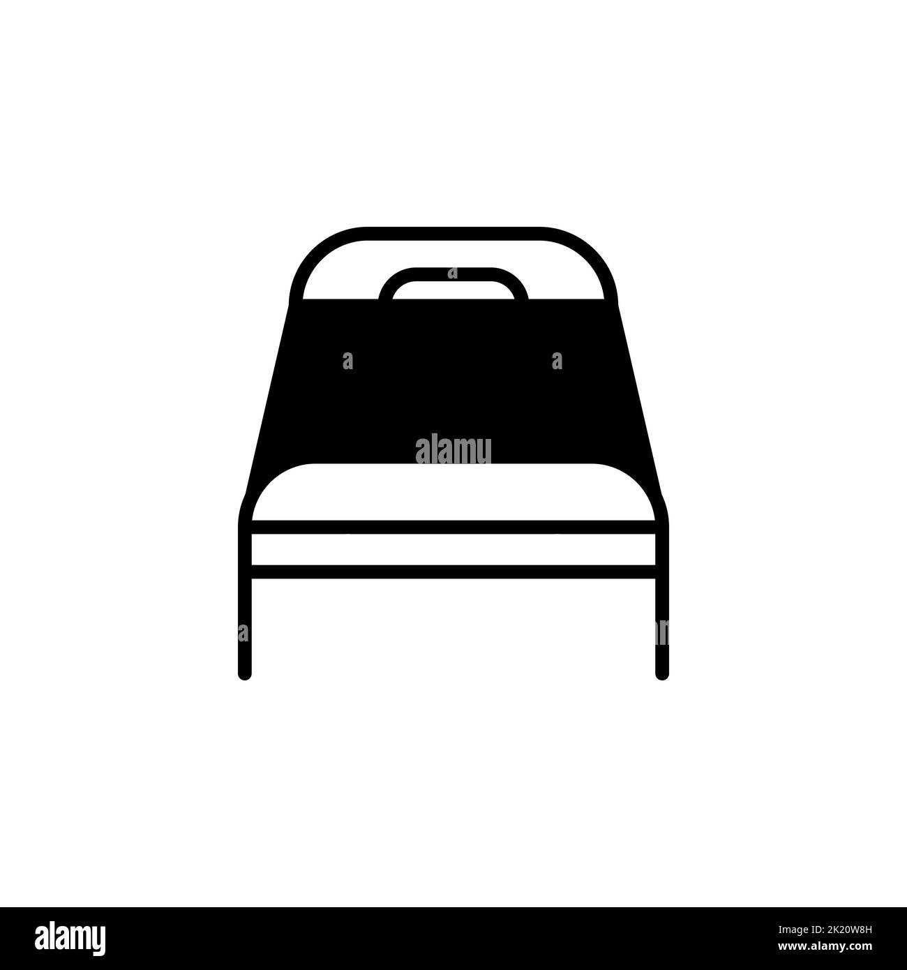Bed, Bedroom icon design concept Stock Vector Image & Art - Alamy