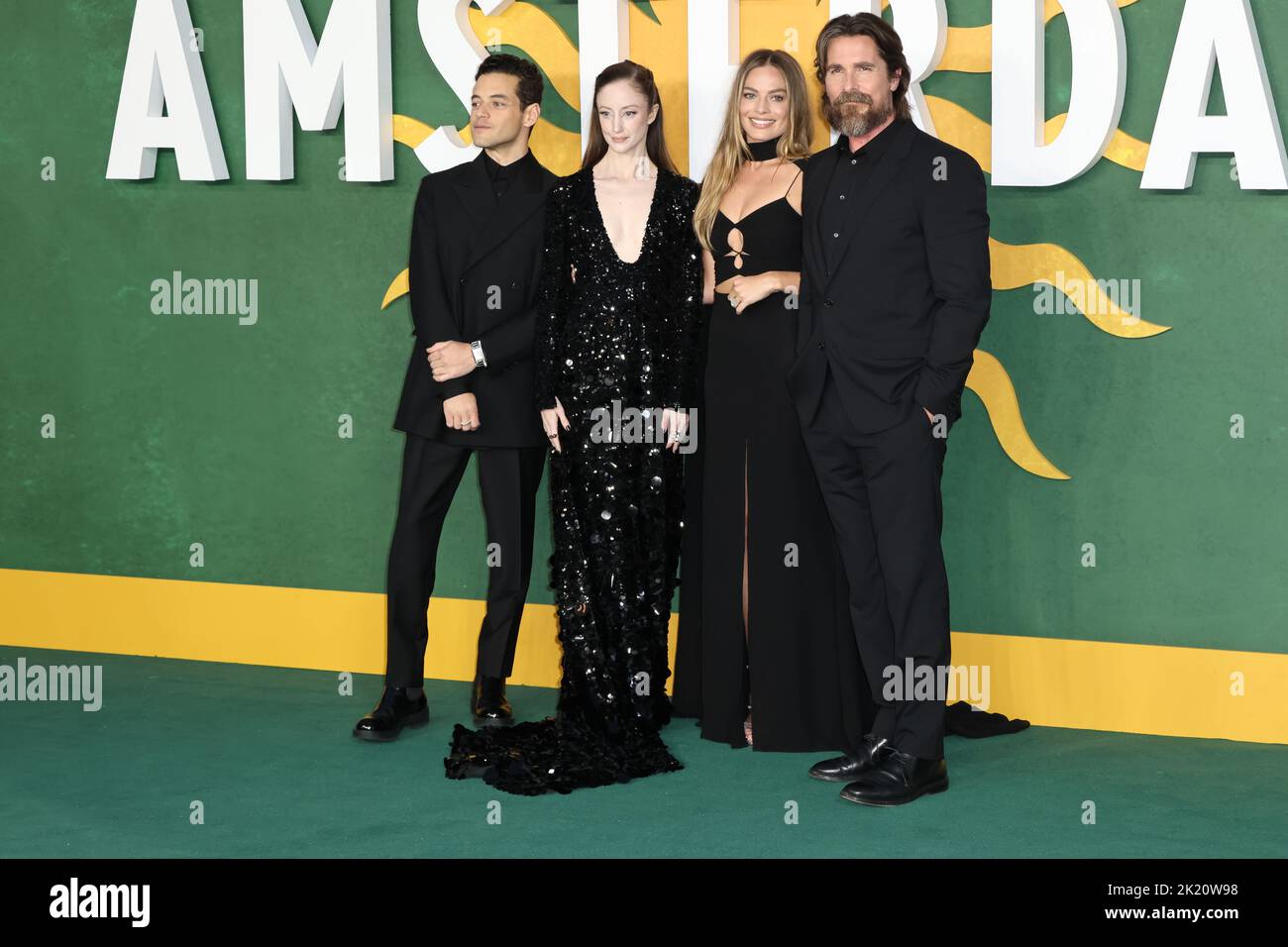 Rami Malek, Andrea Riseborough, Margot Robbie and Christian Bale