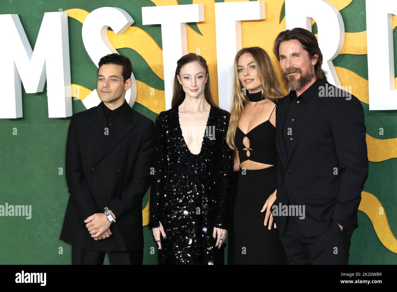 Rami Malek, Andrea Riseborough, Margot Robbie and Christian Bale ...