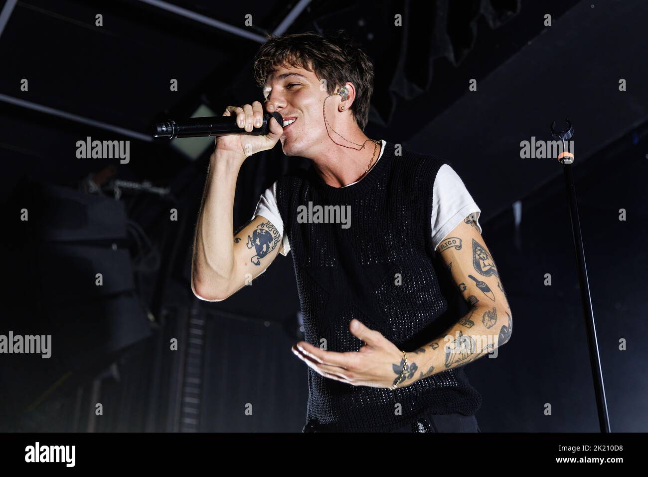 BARCELONA - SEP 10: Role Model (band from the singer Tucker Pillsbury ...