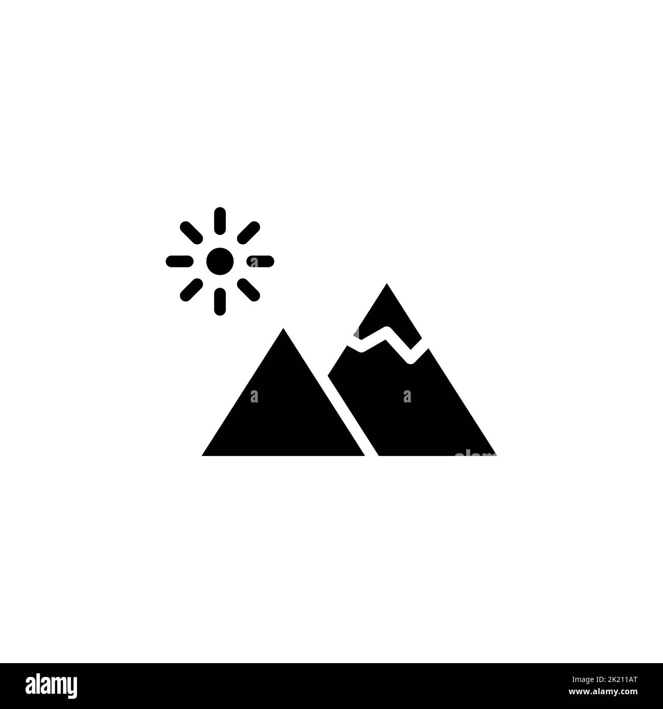 Mountain, Hill, Mount, Peak Stock Vector Image & Art - Alamy
