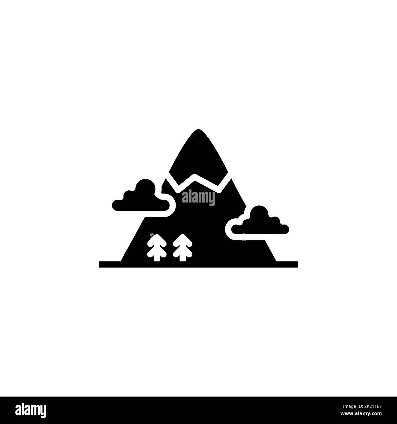 Mountain, Hill, Mount, Peak Stock Vector Image & Art - Alamy