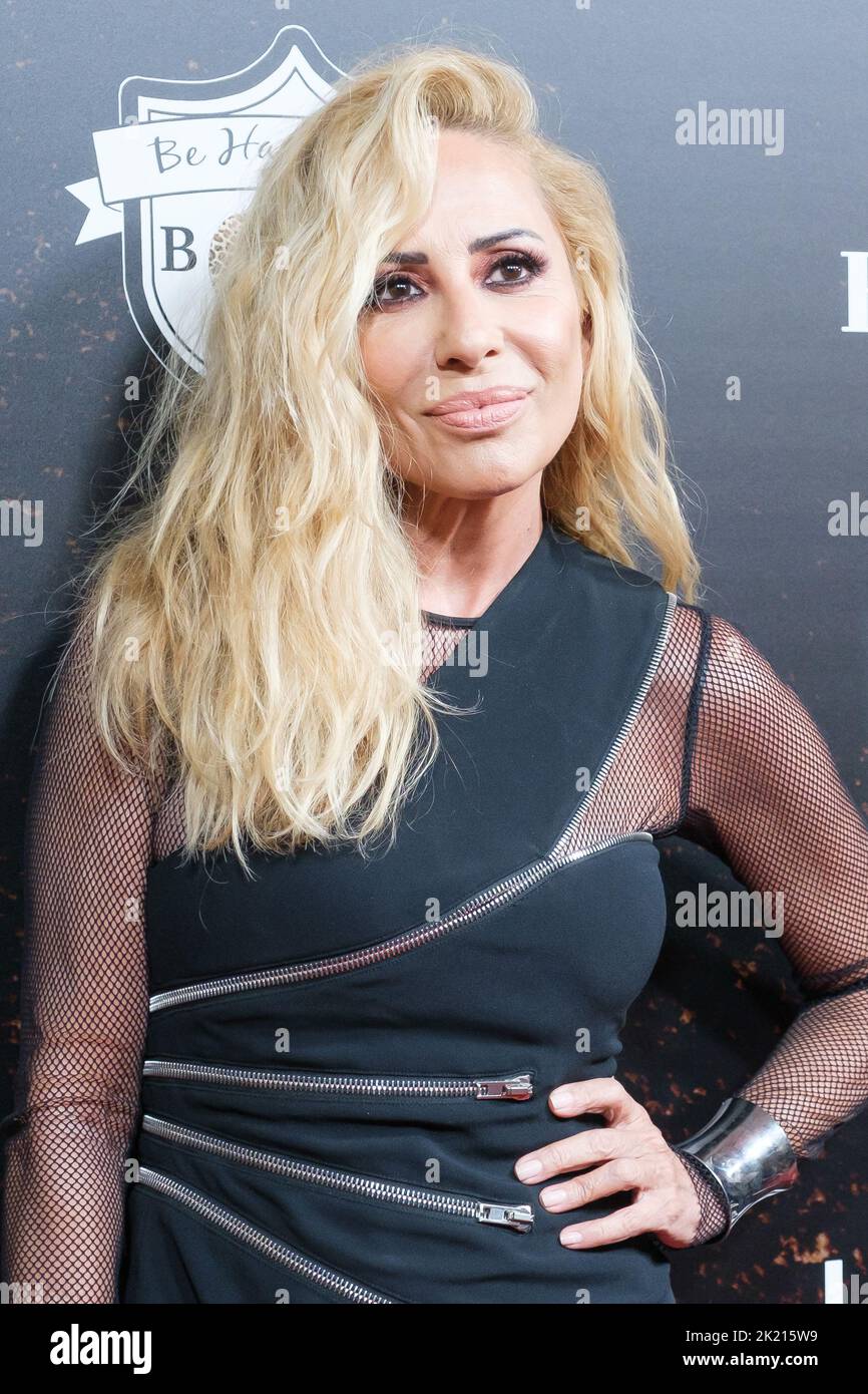 Marta Sanchez attends the Museo Chicote Awards 2022 at Museo Chicote in
