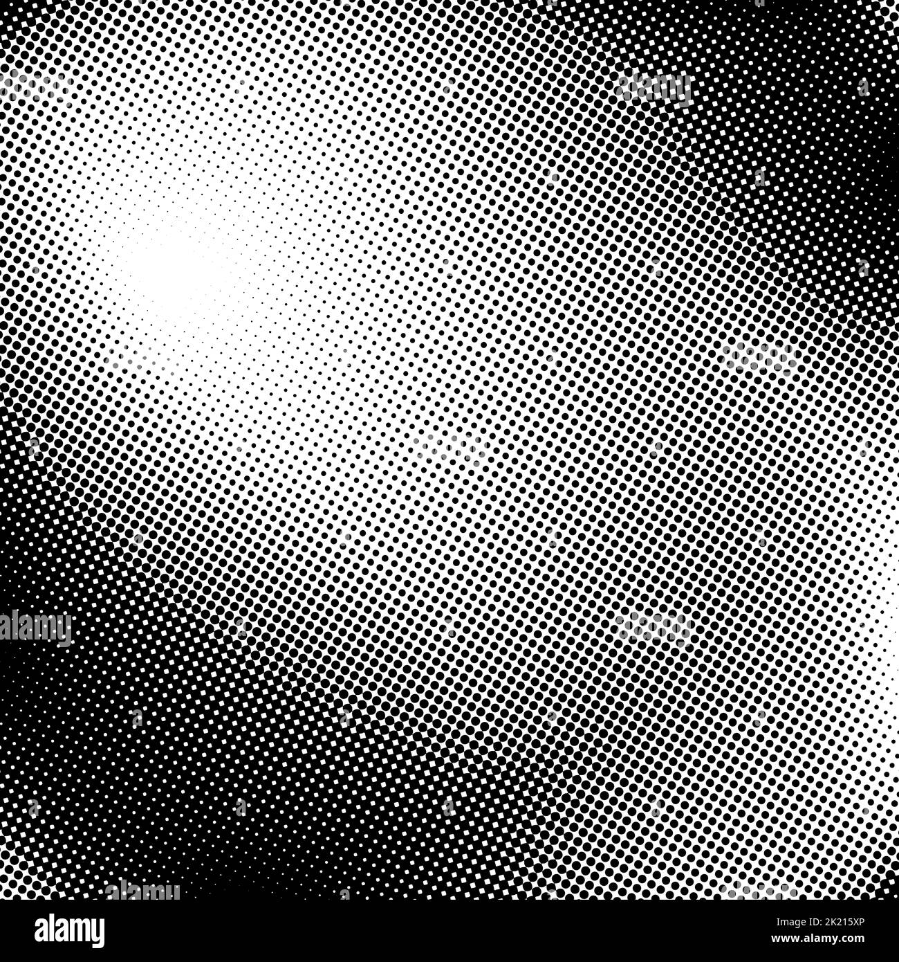 Halftone background. Grunge halftone pop art texture. White and black ...