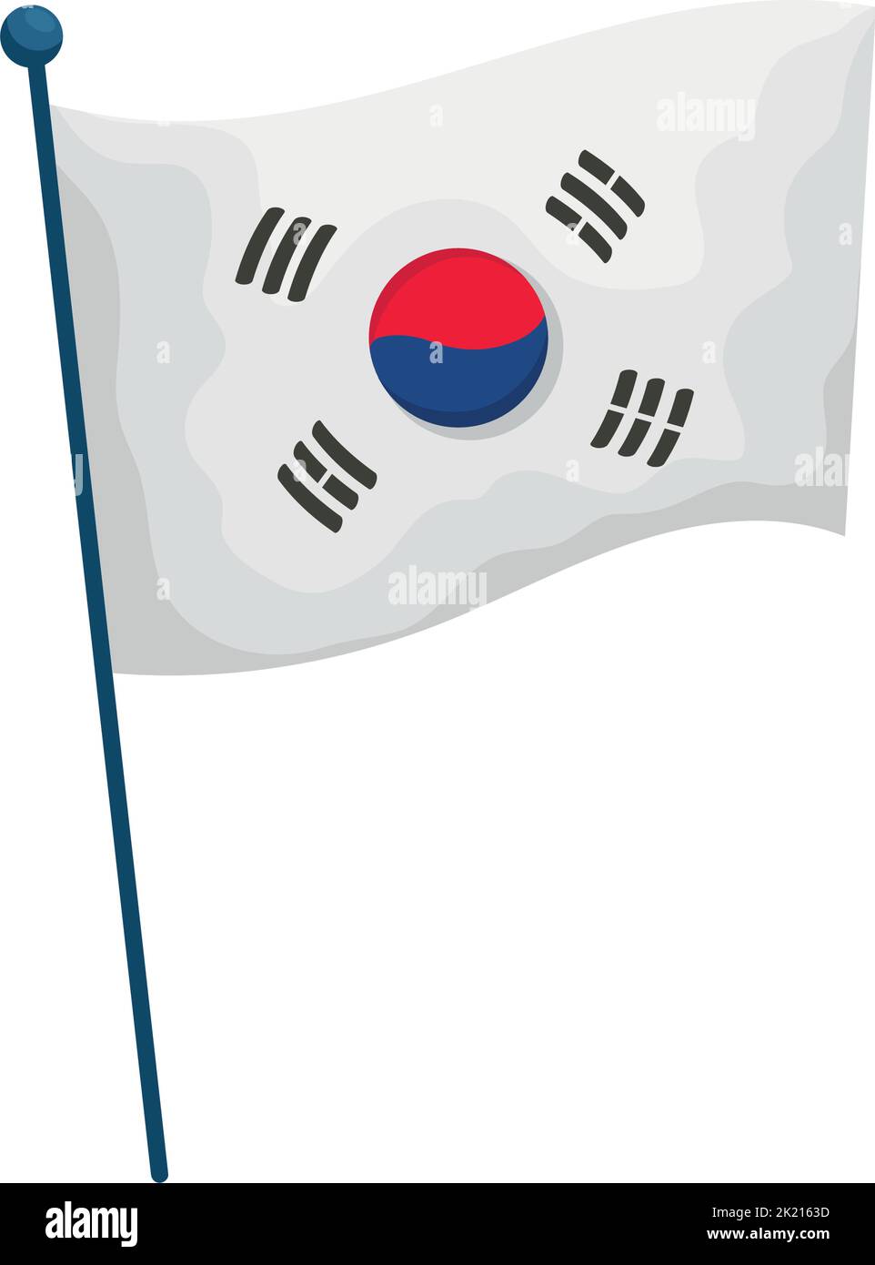 south korea flag Stock Vector Image & Art - Alamy