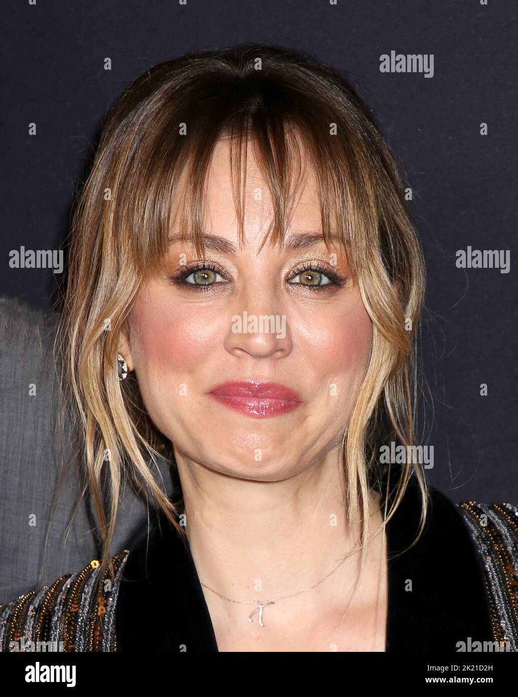 Kaley Cuoco attending Peacock's 'Meet Cute' Premiere held at Manhattan