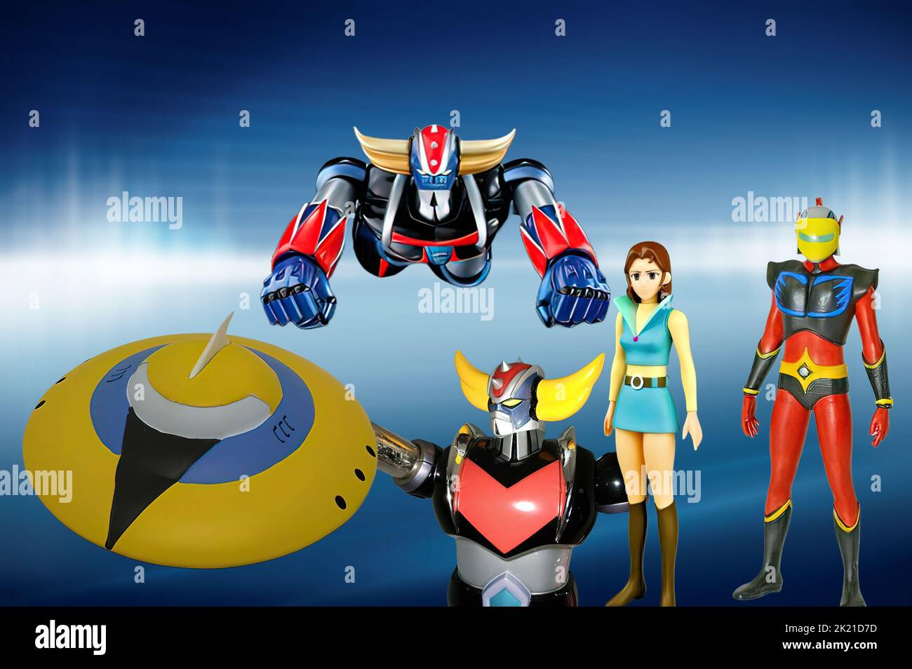 Ufo robot grendizer hi-res stock photography and images - Alamy