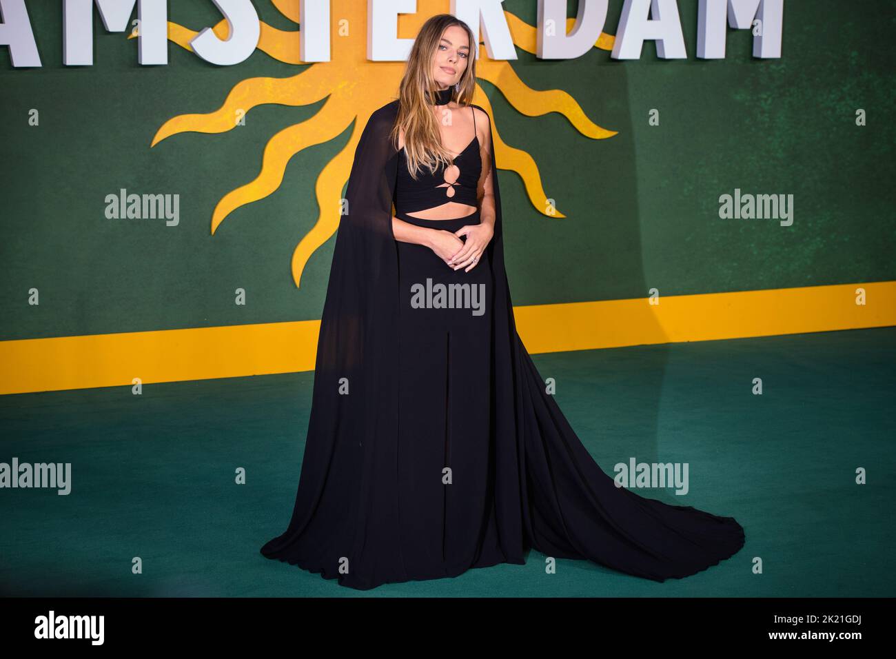 London, UK. 22 September 2022. Margot Robbie attending the European premiere of Amsterdam at the Odeon Luxe Leicester Square Cinema, London Picture date: Thursday September 22, 2022. Photo credit should read: Matt Crossick/Empics/Alamy Live News Stock Photo