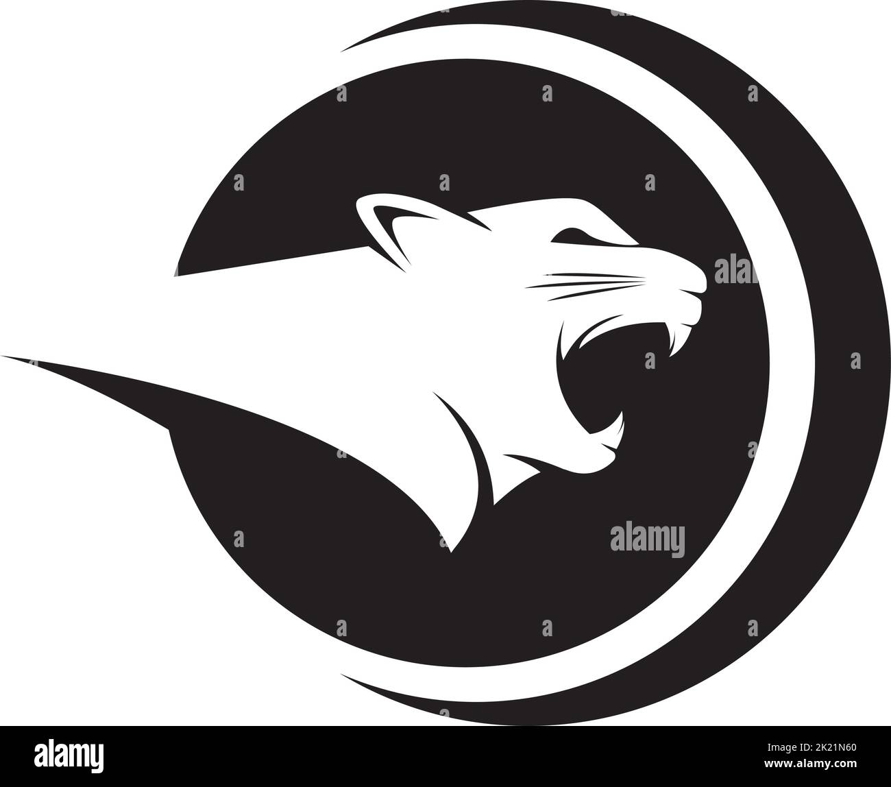 Puma Logo design vector illustration design template Stock Vector