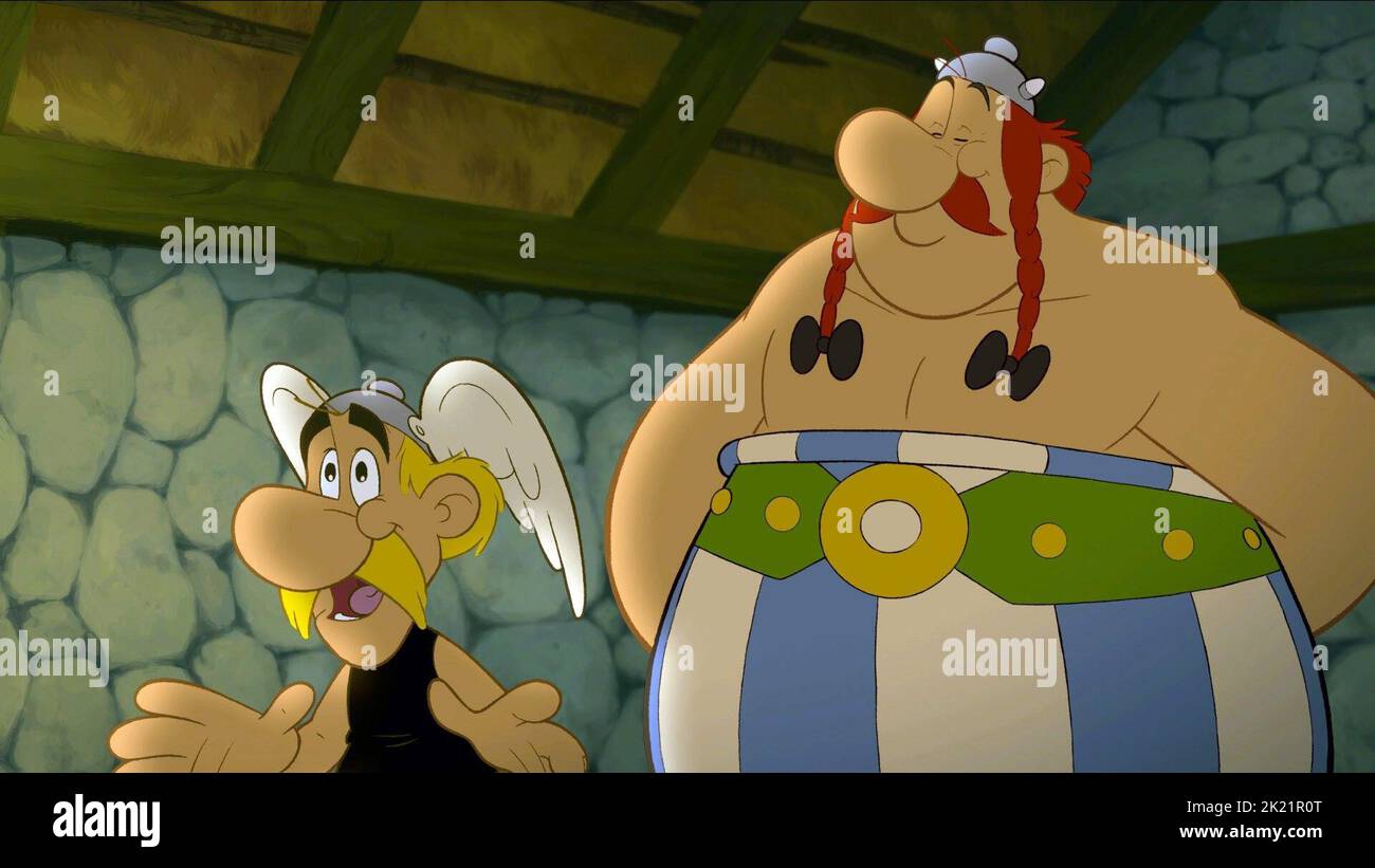 ASTERIX, OBELIX, ASTERIX AND THE VIKINGS, 2006 Stock Photo