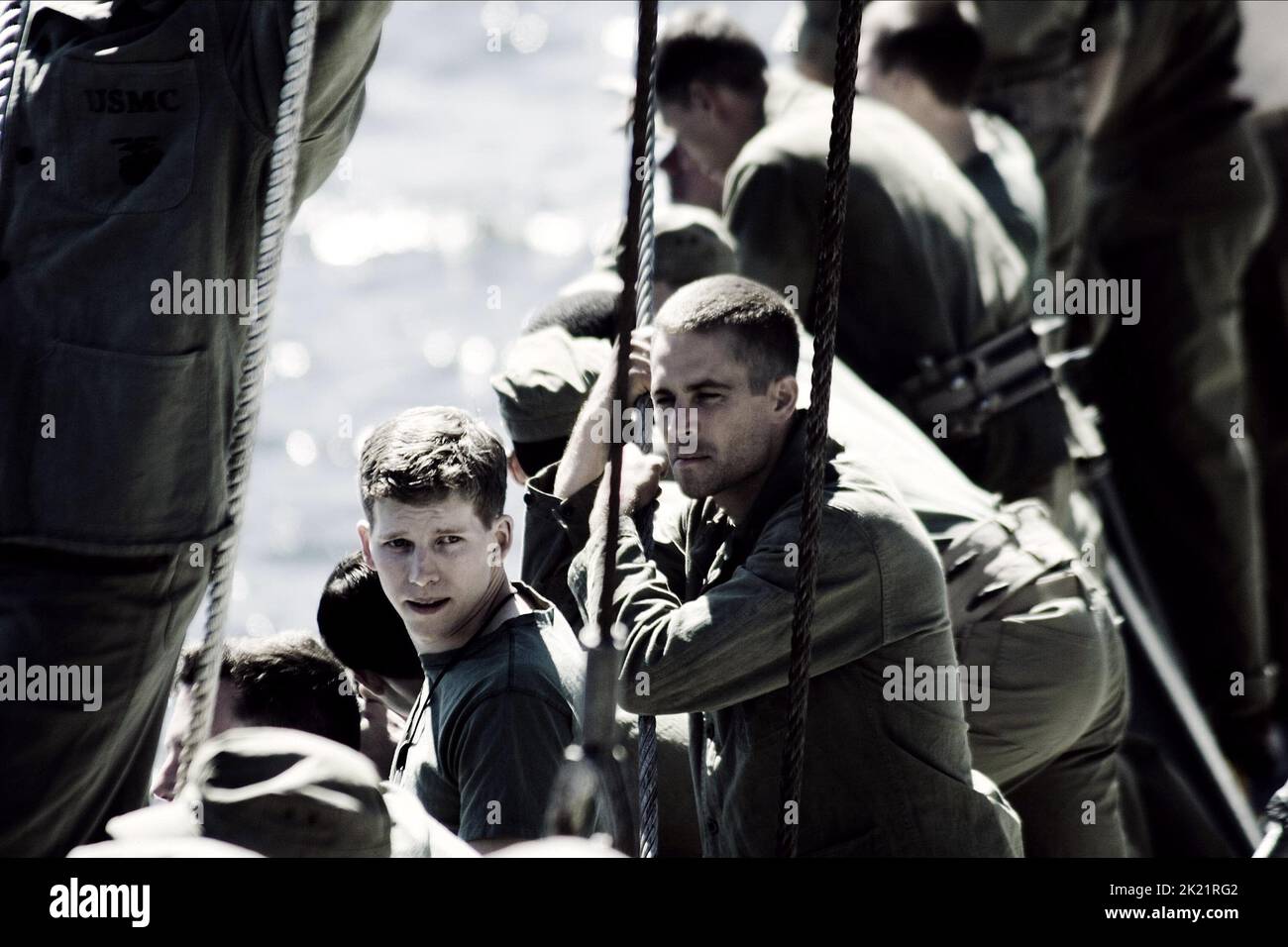STARK SANDS, PAUL WALKER, FLAGS OF OUR FATHERS, 2006 Stock Photo Alamy