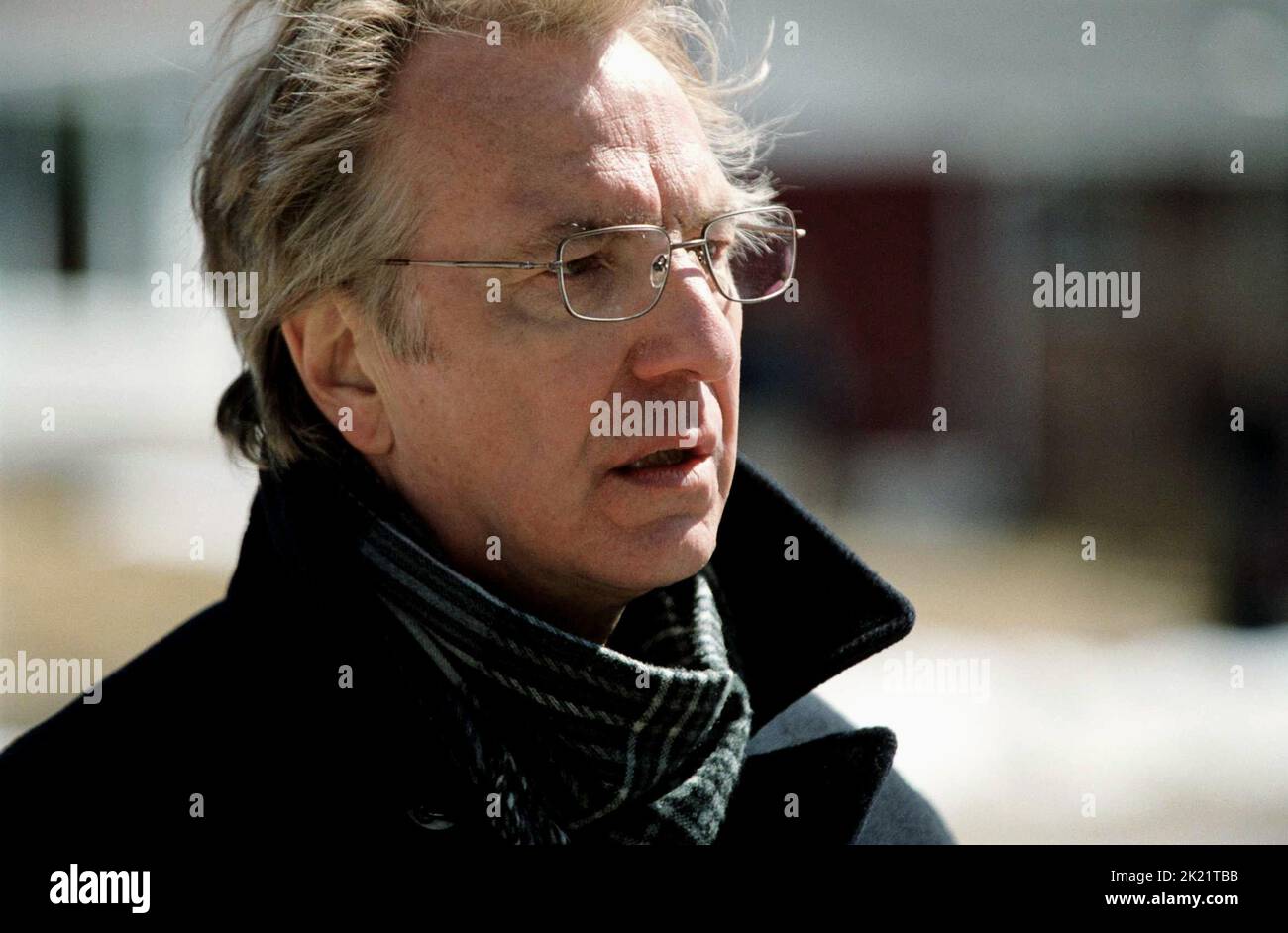 ALAN RICKMAN, SNOW CAKE, 2006 Stock Photo - Alamy