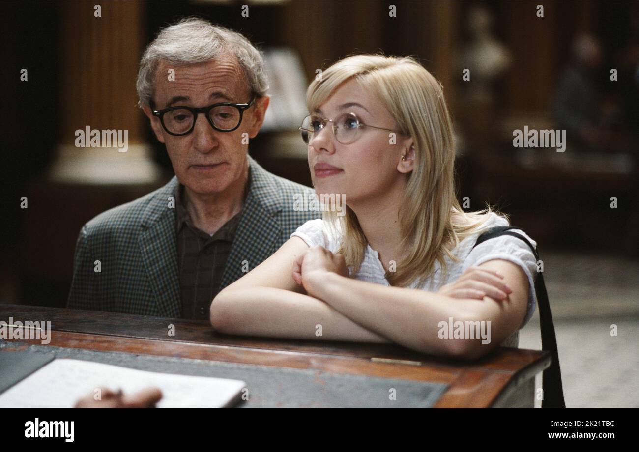 WOODY ALLEN, SCARLETT JOHANSSON, SCOOP, 2006 Stock Photo - Alamy