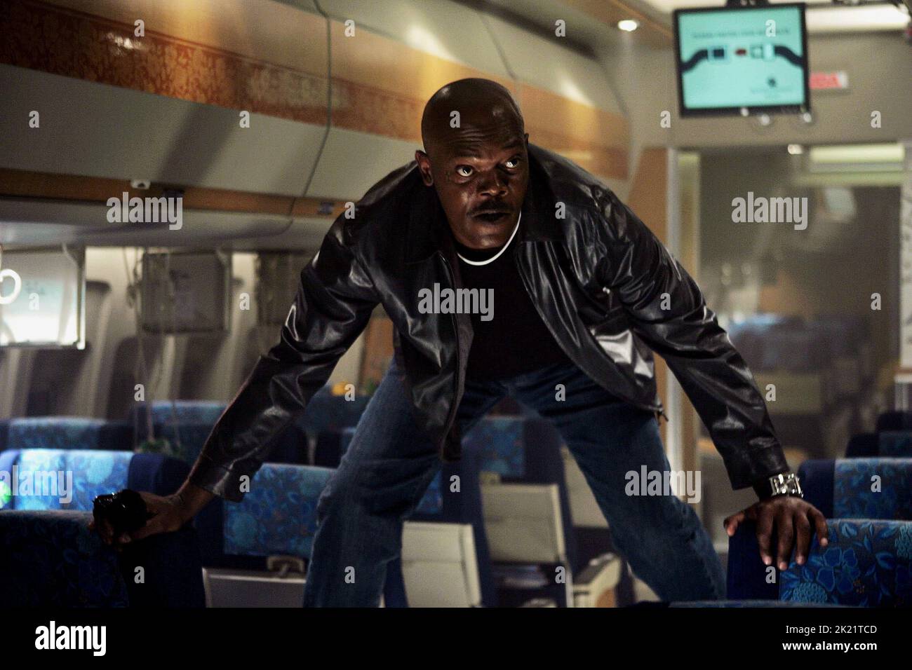 SAMUEL L. JACKSON, SNAKES ON A PLANE, 2006 Stock Photo