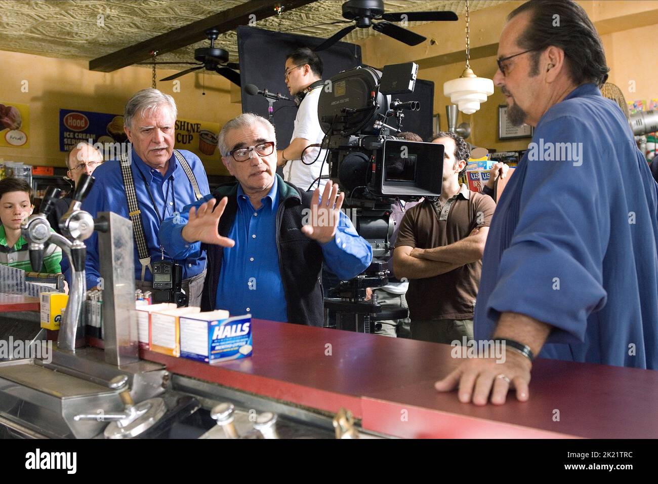 MARTIN SCORSESE, JACK NICHOLSON, THE DEPARTED, 2006 Stock Photo Alamy