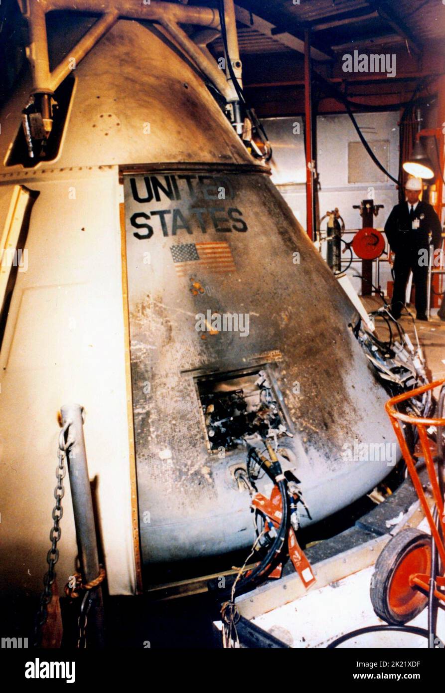 APOLLO 11 COMMAND MODULE, APOLLO 11: THE UNTOLD STORY, 2006 Stock Photo