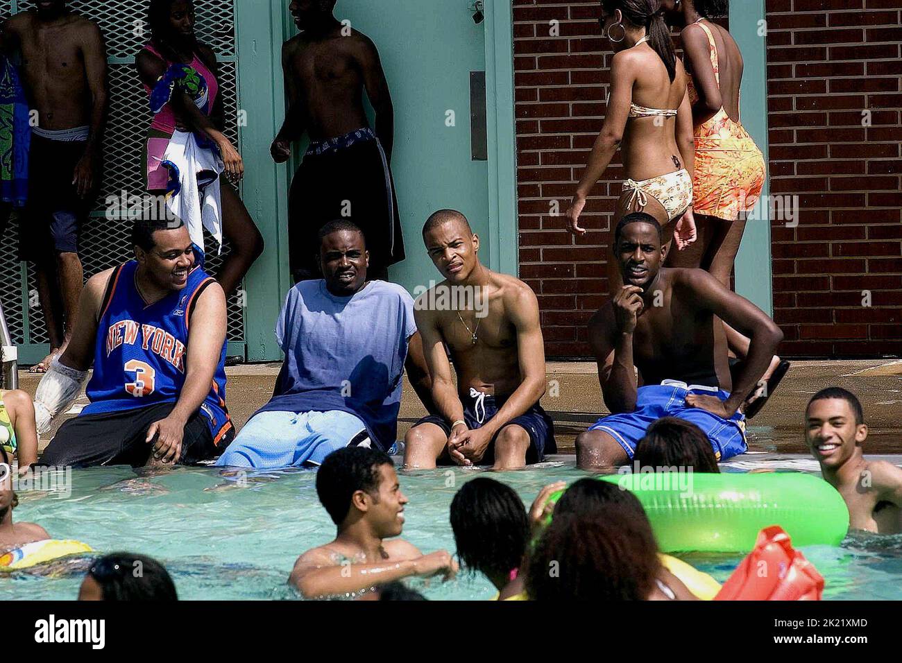 ALBERT DANIELS, JASON WEAVER, TIP HARRIS, JACKIE LONG, ATL, 2006 Stock