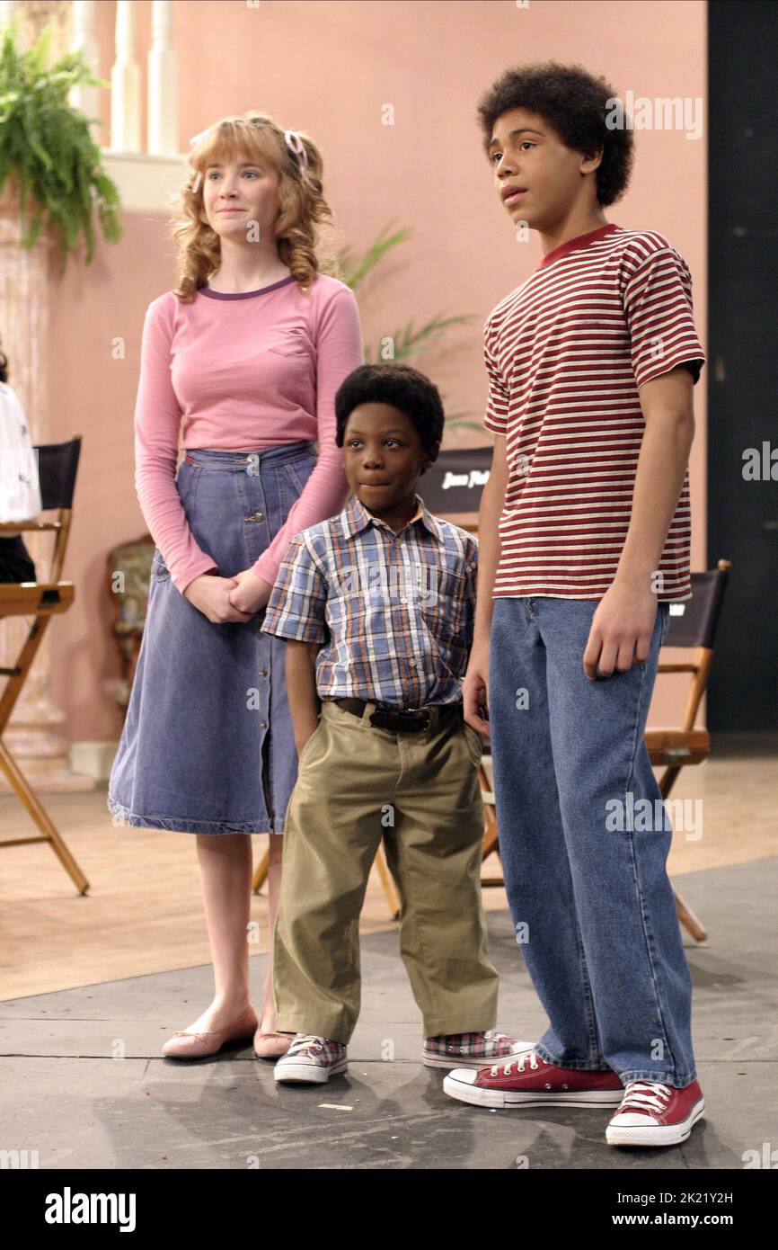 JESSICA KING, BOBB'E J. THOMPSON, BRENNAN GADEMANS, BEHIND THE CAMERA: THE UNAUTHORIZED STORY OF 'DIFF'RENT STROKES', 2006 Stock Photo