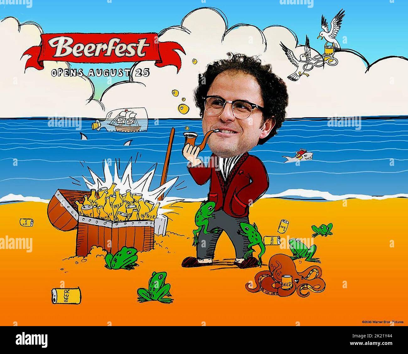 STEVE LEMME POSTER, BEERFEST, 2006 Stock Photo Alamy