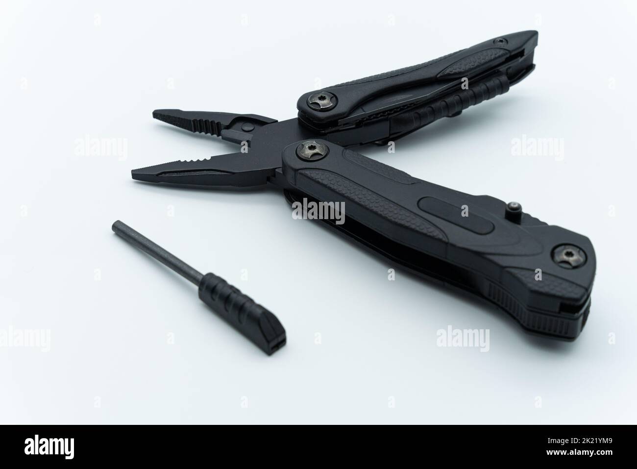 Survival multi-tool that can use various tools at once Stock Photo - Alamy