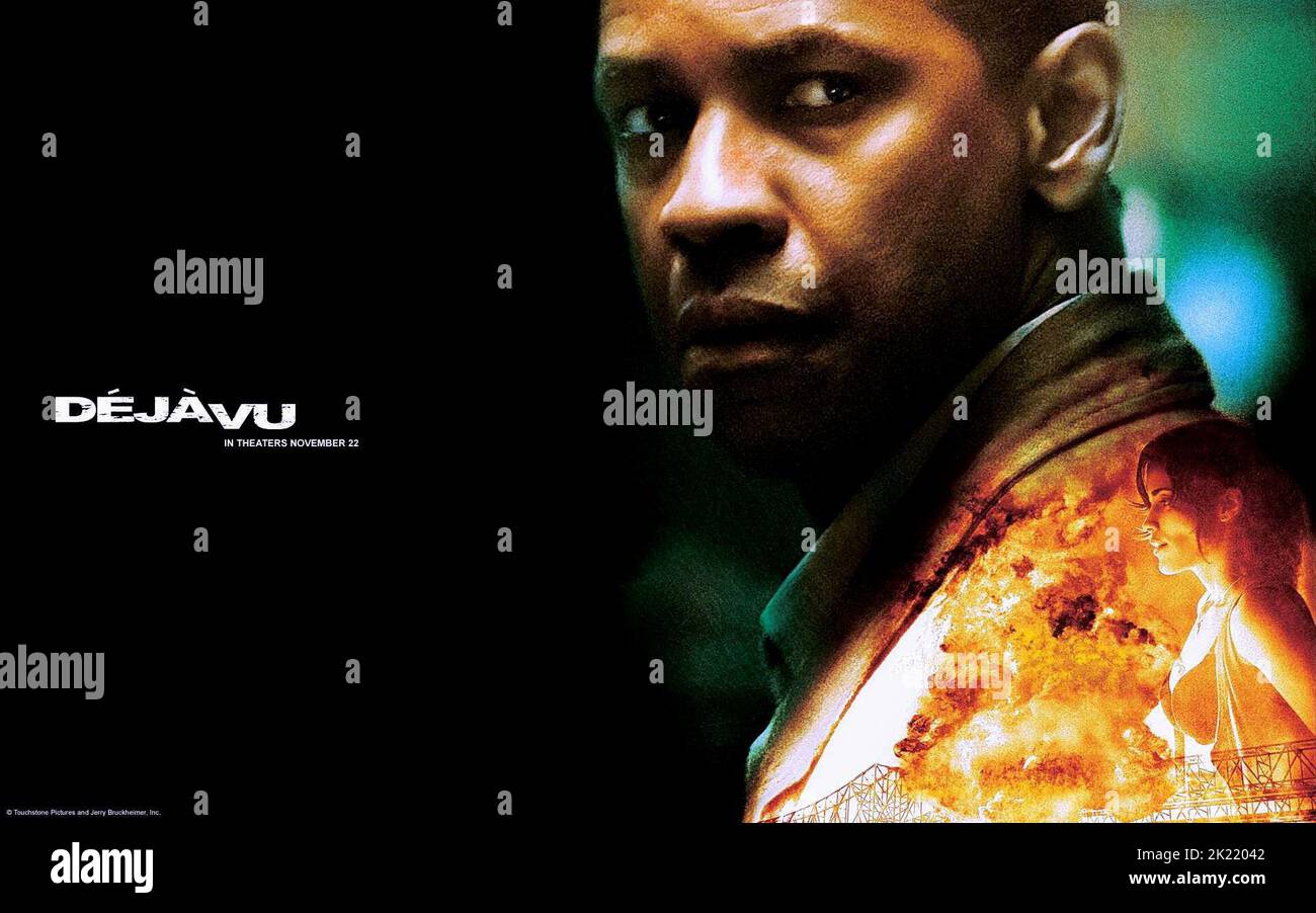 DENZEL WASHINGTON POSTER, DEJA VU, 2006 Stock Photo - Alamy