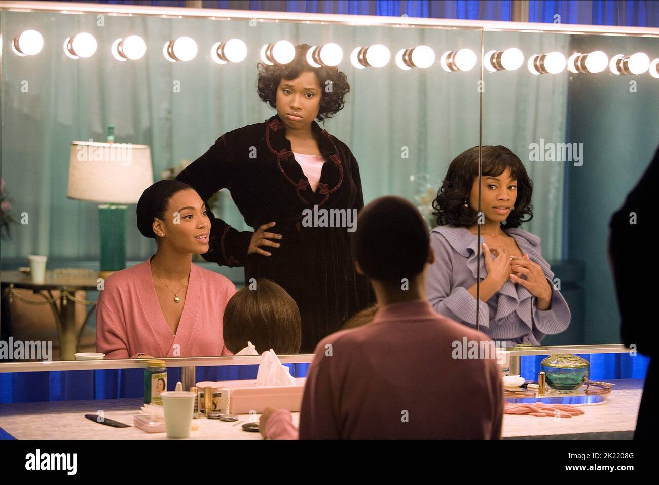 BEYONCE KNOWLES, JENNIFER HUDSON, ANIKA NONI ROSE, DREAMGIRLS, 2006 Stock Photo