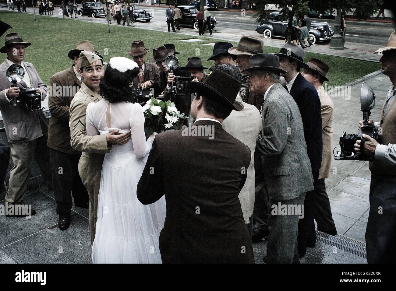 JESSE BRADFORD, MELANIE LYNSKEY, FLAGS OF OUR FATHERS, 2006 Stock Photo