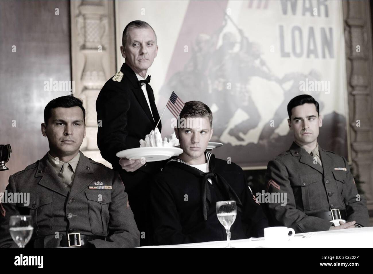 ADAM BEACH, RYAN PHILLIPPE, JESSE BRADFORD, FLAGS OF OUR FATHERS, 2006