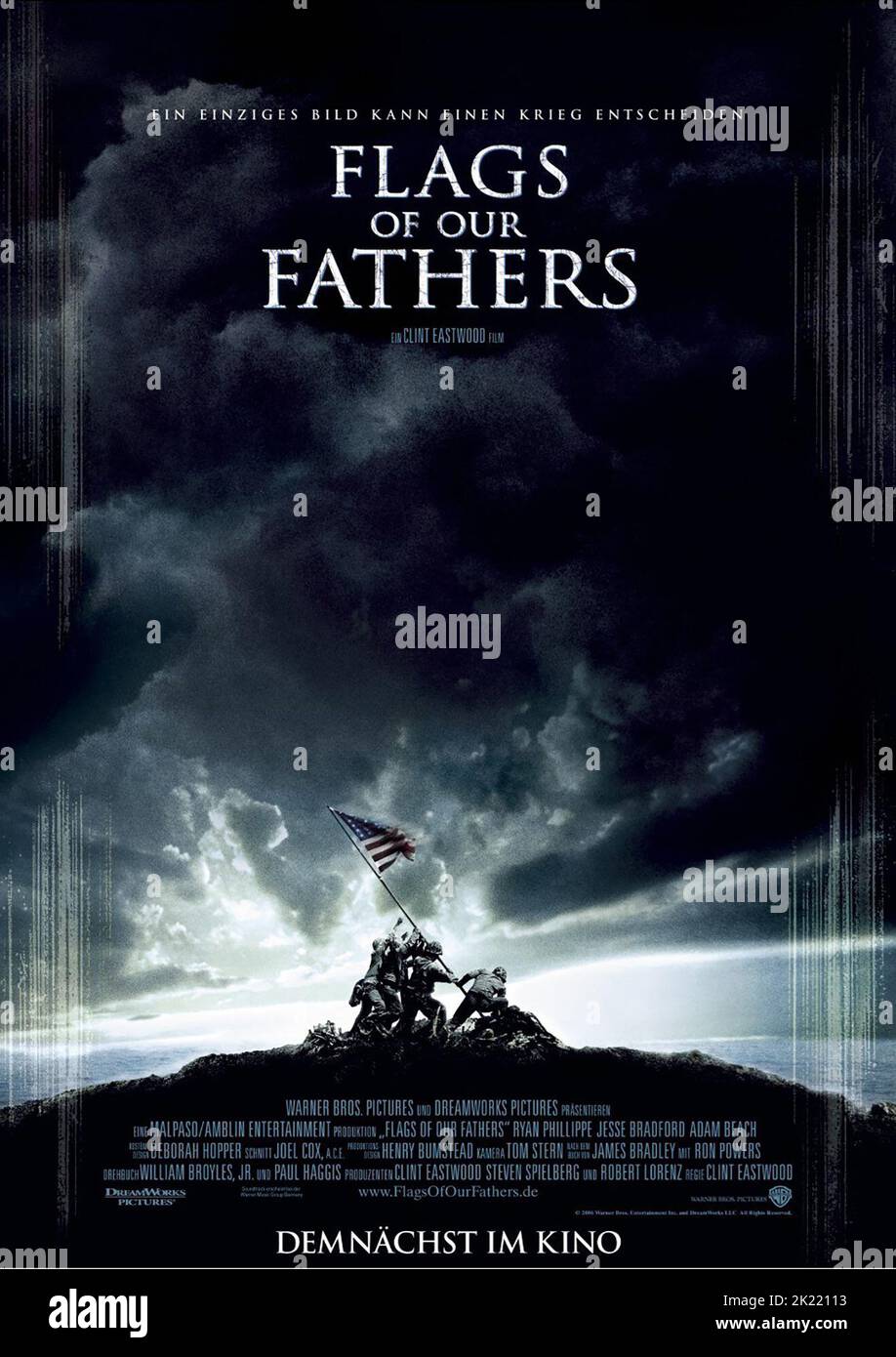 MOVIE POSTER, FLAGS OF OUR FATHERS, 2006 Stock Photo - Alamy