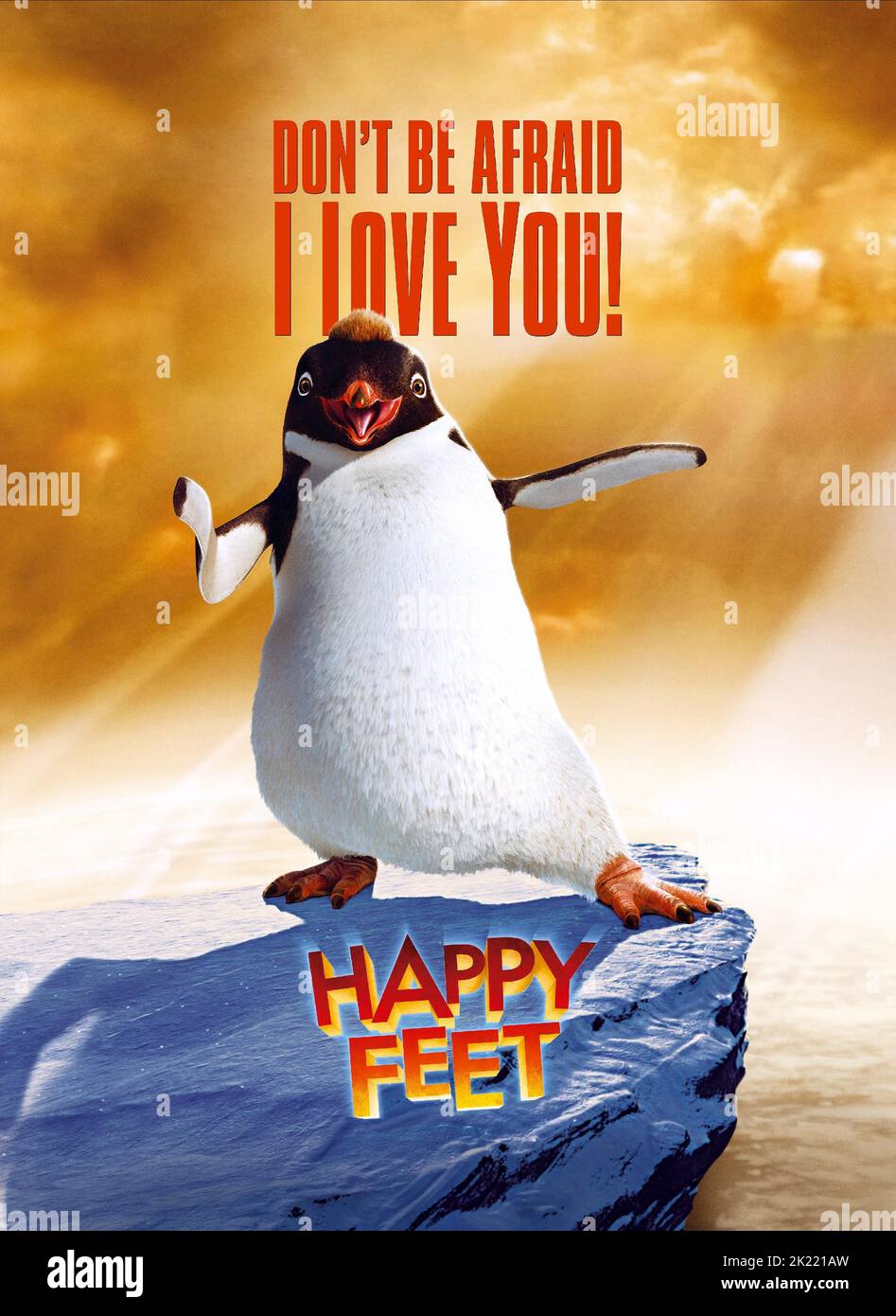 RAMON THE PENGUIN POSTER, HAPPY FEET, 2006 Stock Photo - Alamy