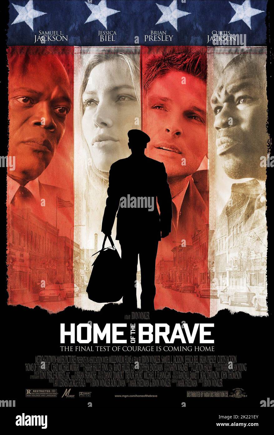 MOVIE POSTER, HOME OF THE BRAVE, 2006 Stock Photo Alamy
