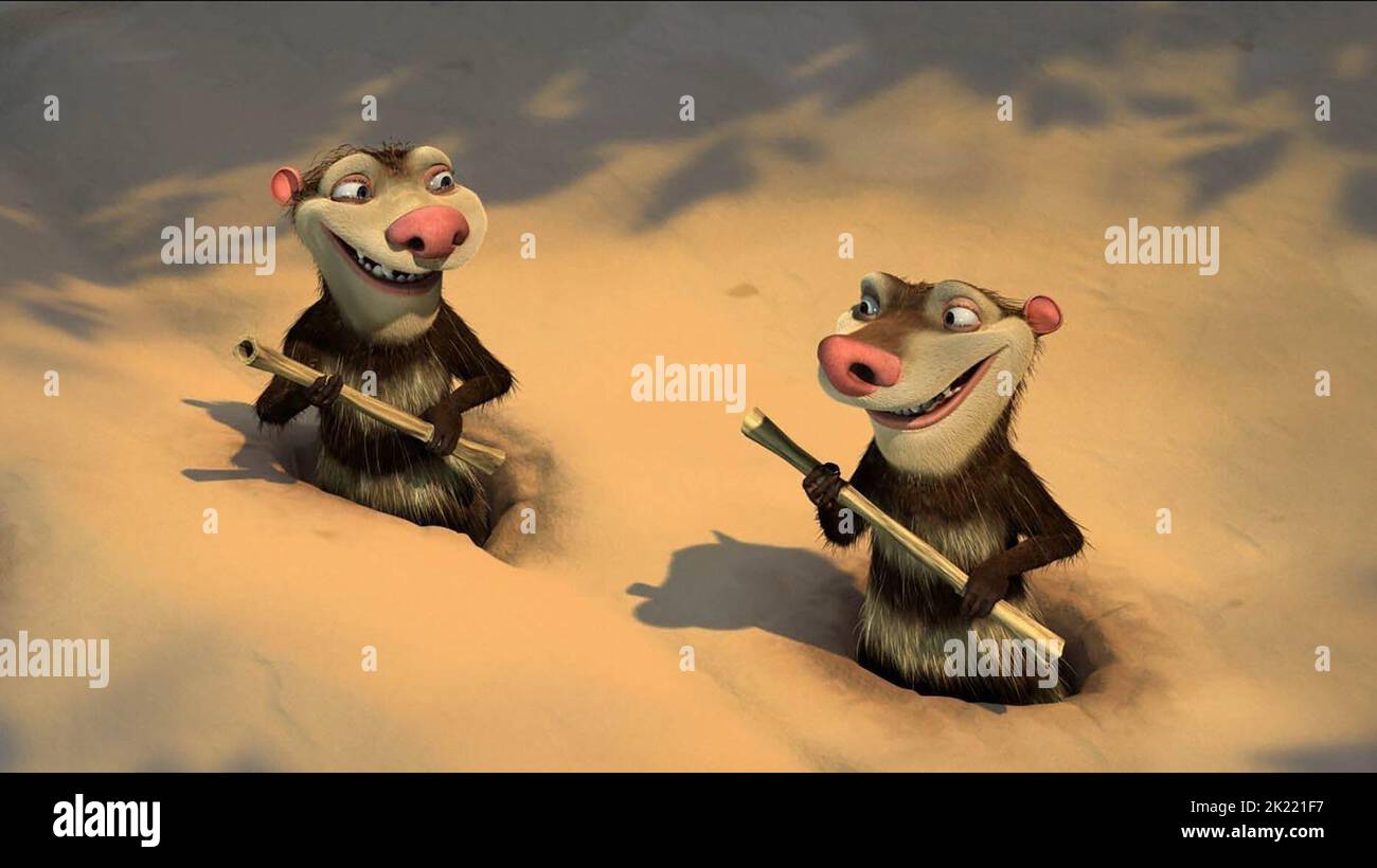 CRASH, EDDIE, ICE AGE THE MELTDOWN, 2006 Stock Photo Alamy