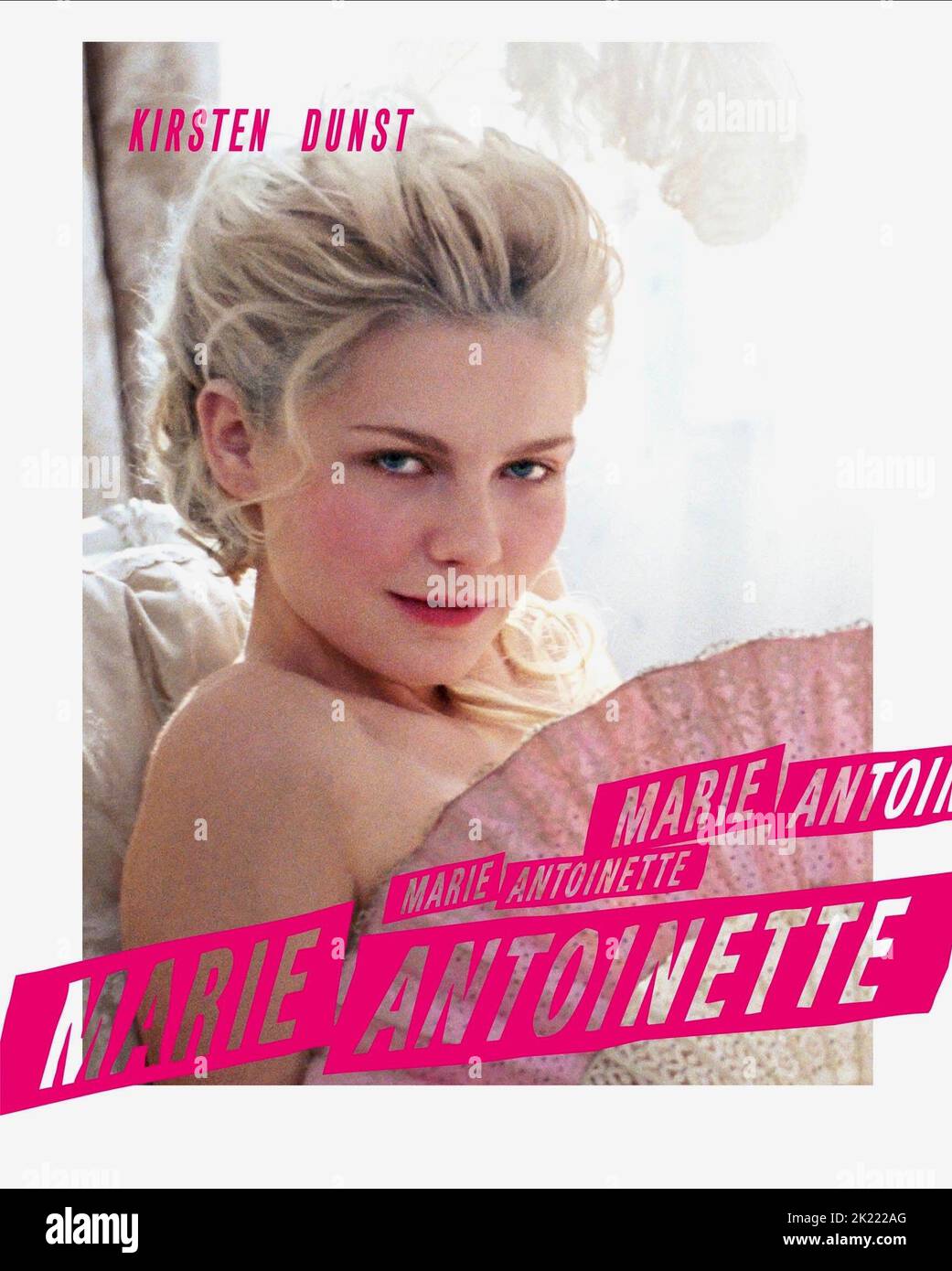 KIRSTEN DUNST POSTER, MARIE ANTOINETTE, 2006 Stock Photo