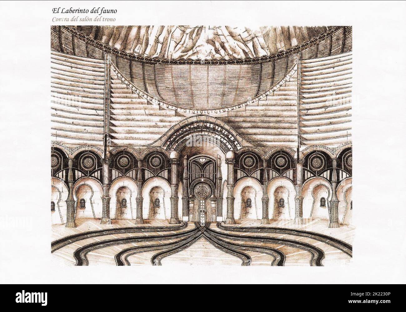 PRODUCTION DRAWING, PAN'S LABYRINTH, 2006 Stock Photo - Alamy