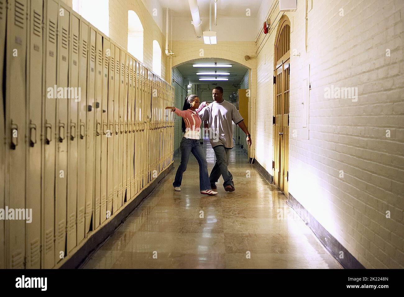 Yaya dacosta rob brown take the lead 2006 stock photo alamy