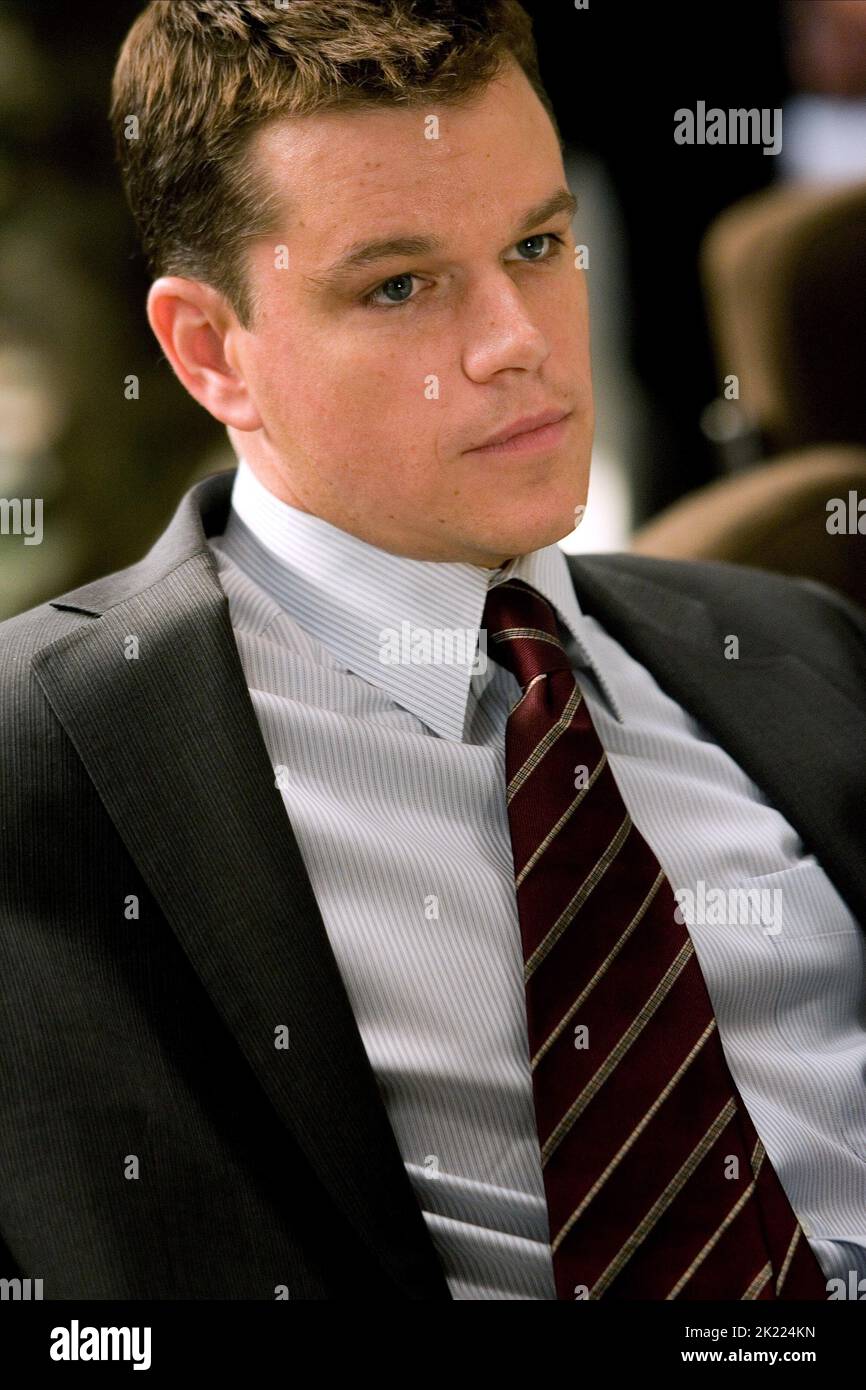 MATT DAMON, THE DEPARTED, 2006 Stock Photo - Alamy
